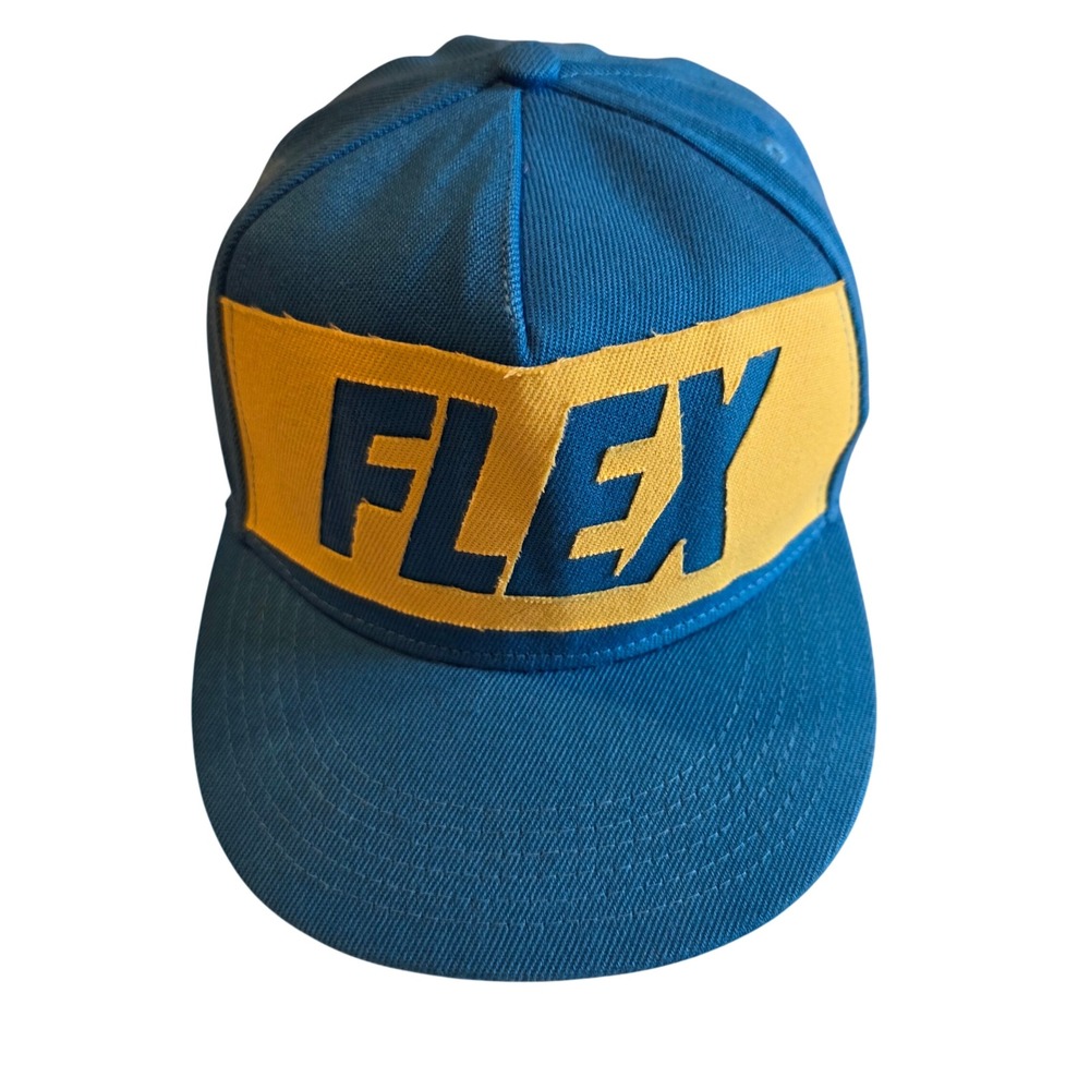 Logic Rapper Bobby Tarantino Flex Snapback Hat Blue Yellow Tour Merch OSFM
